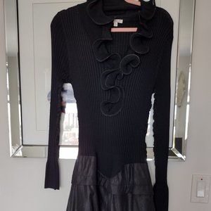 "Style" Evening Black Balloon Dress.